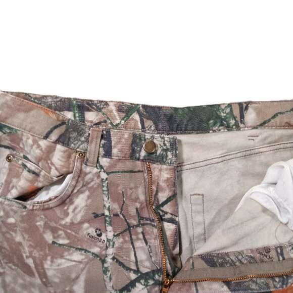 Wrangler Double Knee Camo Jean Men 34x29, Tag 34x30 Fusion 3-D Pants 97GR1FS - Picture 4 of 12